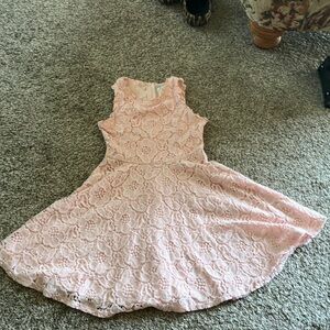 Light pink formal dress size 10 girls